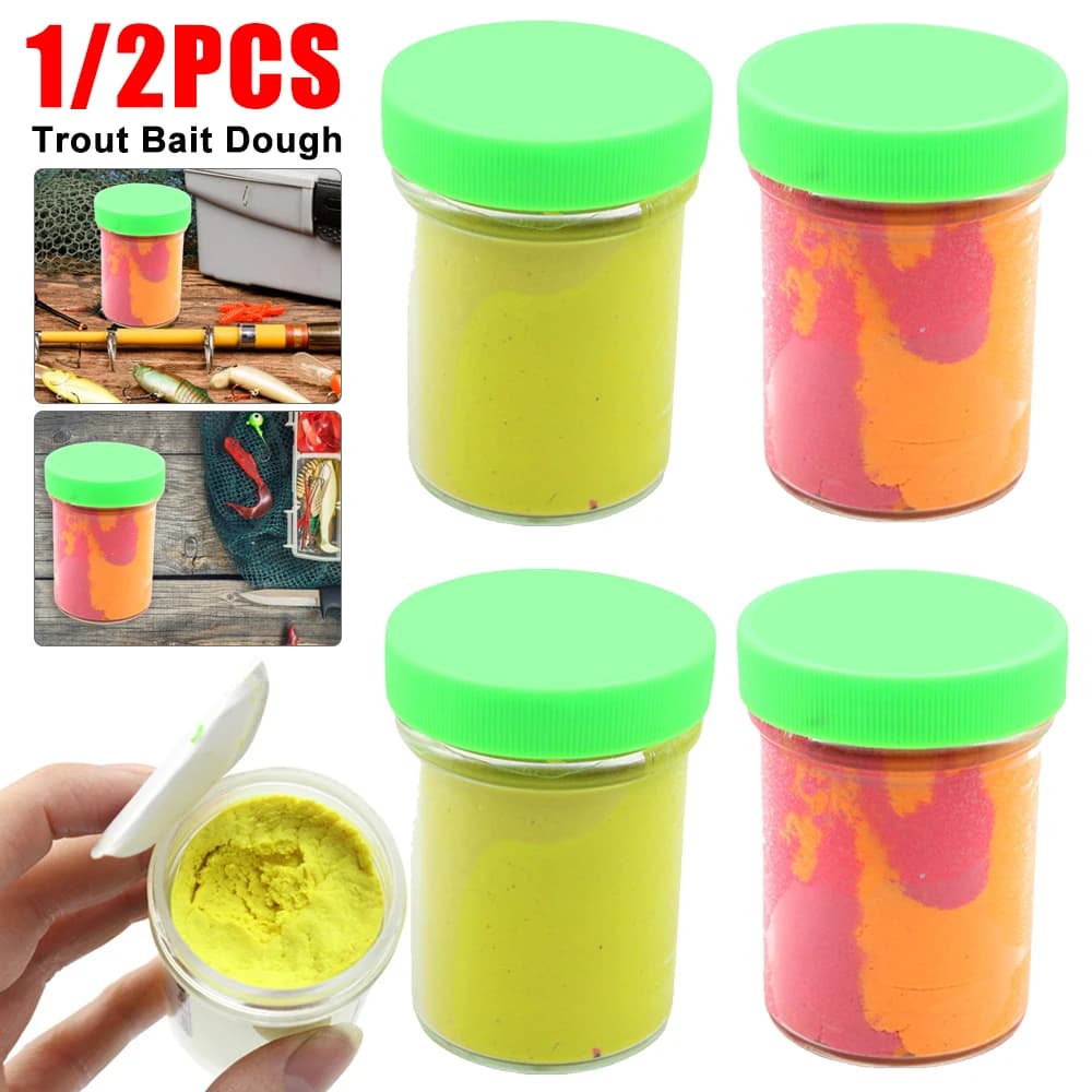 Trota esca pasta esche da pesca alla carpa esche morbide per pesci materiale forme galleggianti colorate esca per pasta da pesca esca per la pesca