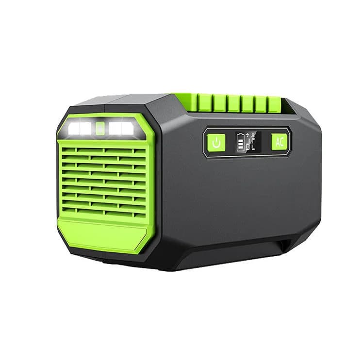 Centrale Elettrica Portatile 145Wh per Campeggio e Camper, 6 Prese AC, USB-C, Batteria LiFePO4, Pannello Solare, Torcia, Ioni di Litio, Uso di Emergenza