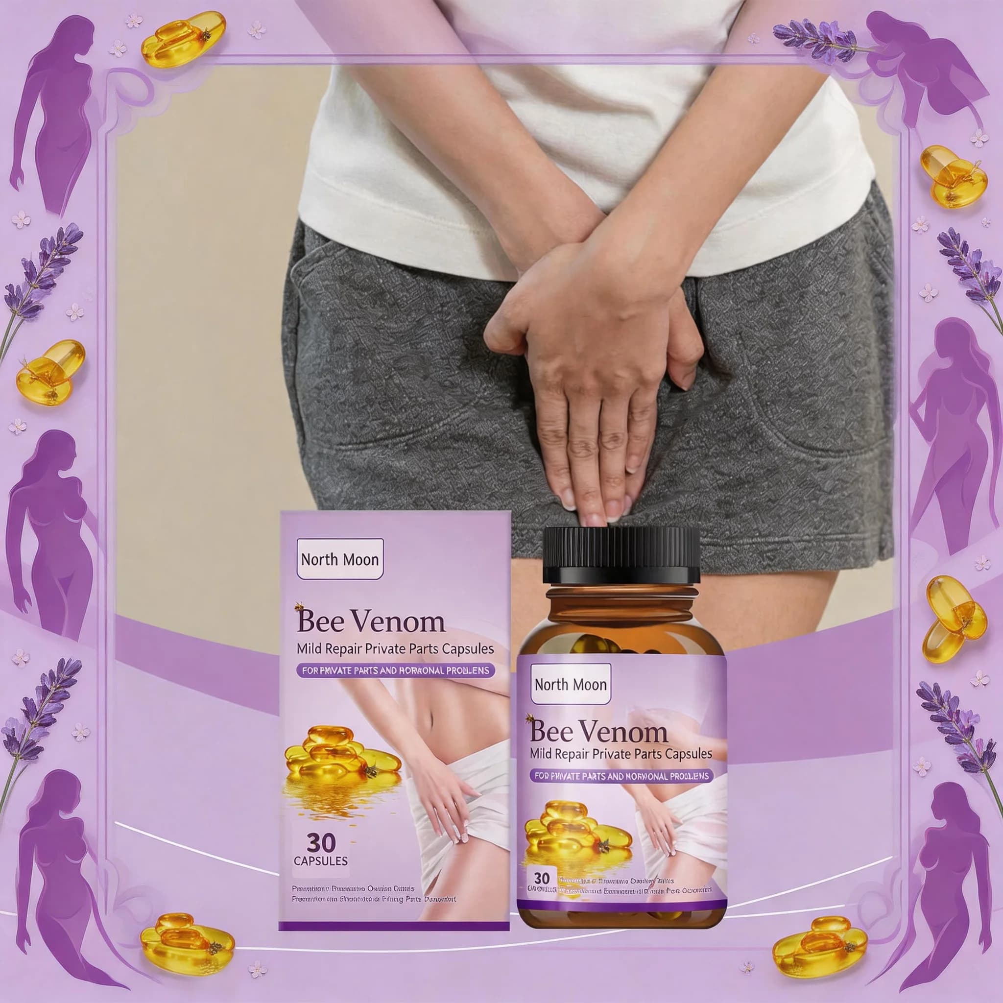 2026 New Premium Gentle Women Body Care Gel, Moisturizing Hydrating Soothing Comfort Relief Body Gel, Skin-Friendly for Ladies