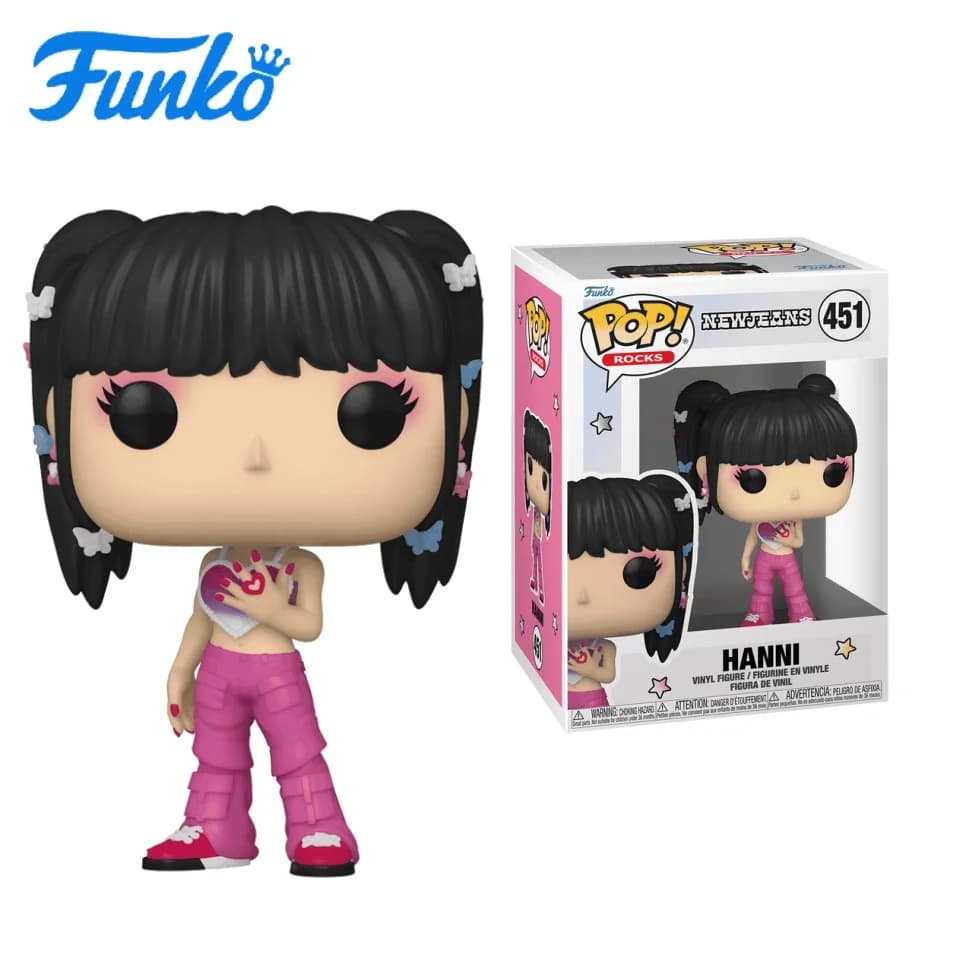 Figure Funko Rock Series: Newjeans - Hani - Regalo di Capodanno - Ottimo regalo per amici e familiari per Natale, Capodanno e compleanni, Decorazione a tema pop culture, Regalo di compleanno, Oggetti da collezione a tema fumetti, Merchandise ufficialmente licenziato, Oggetti da collezione premium, Oggetti ricordo a tema fumetti, Regali per geek, Oggetti da collezione