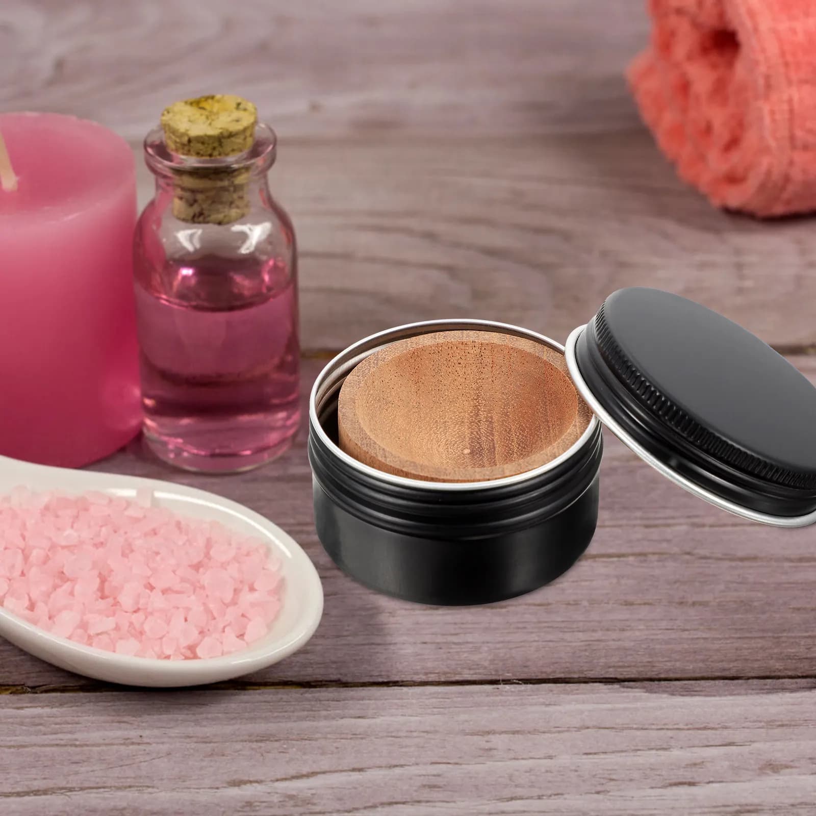 Diffusore di Oli Essenziali in Legno per Casa, Diffusore da Tavolo, Deodorante per Auto, Ornamento Profumato Passivo
