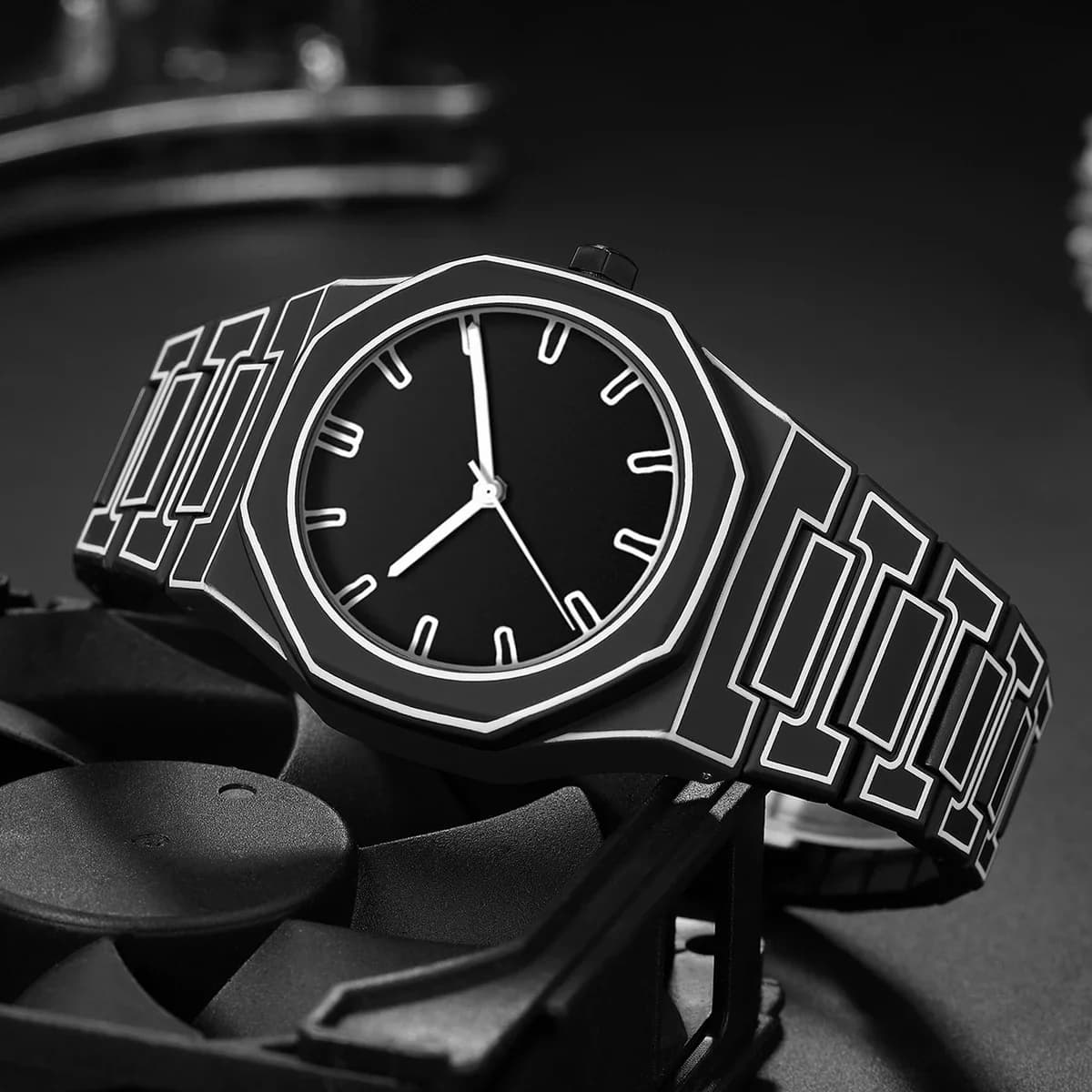 Nuovo orologio al quarzo dal design comico in silicone, classico anime, cinturino per orologio da uomo, orologio sportivo da uomo**