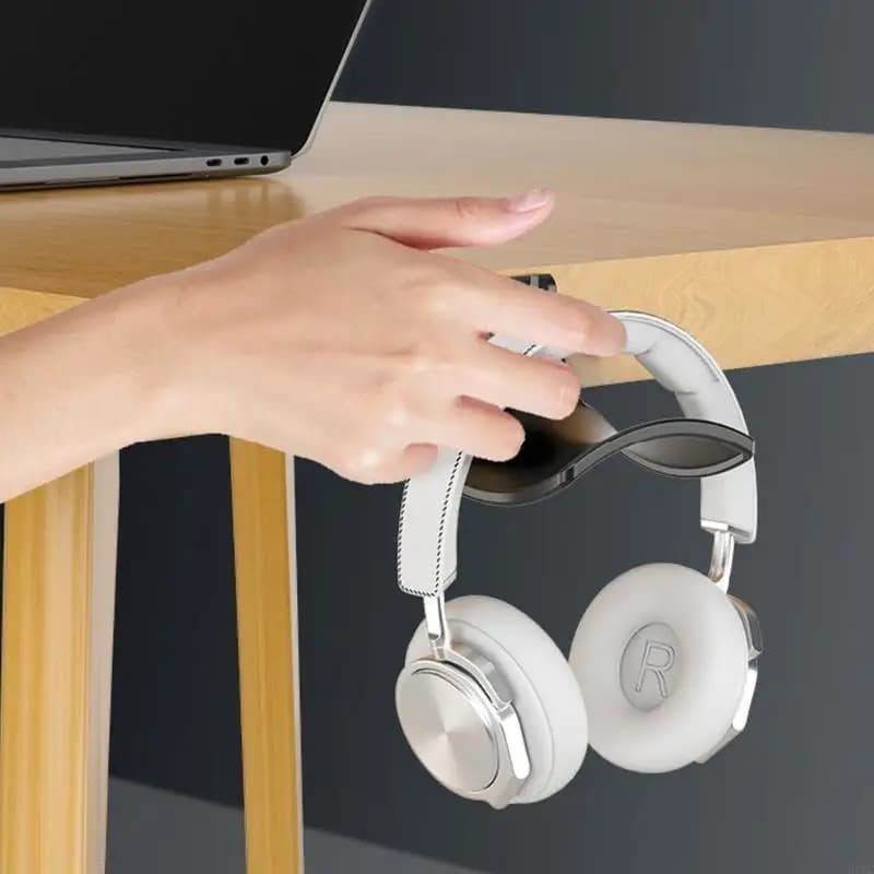 Supporto per cuffie, supporto per auricolari, supporto ordinato, per spazi lavoro puliti