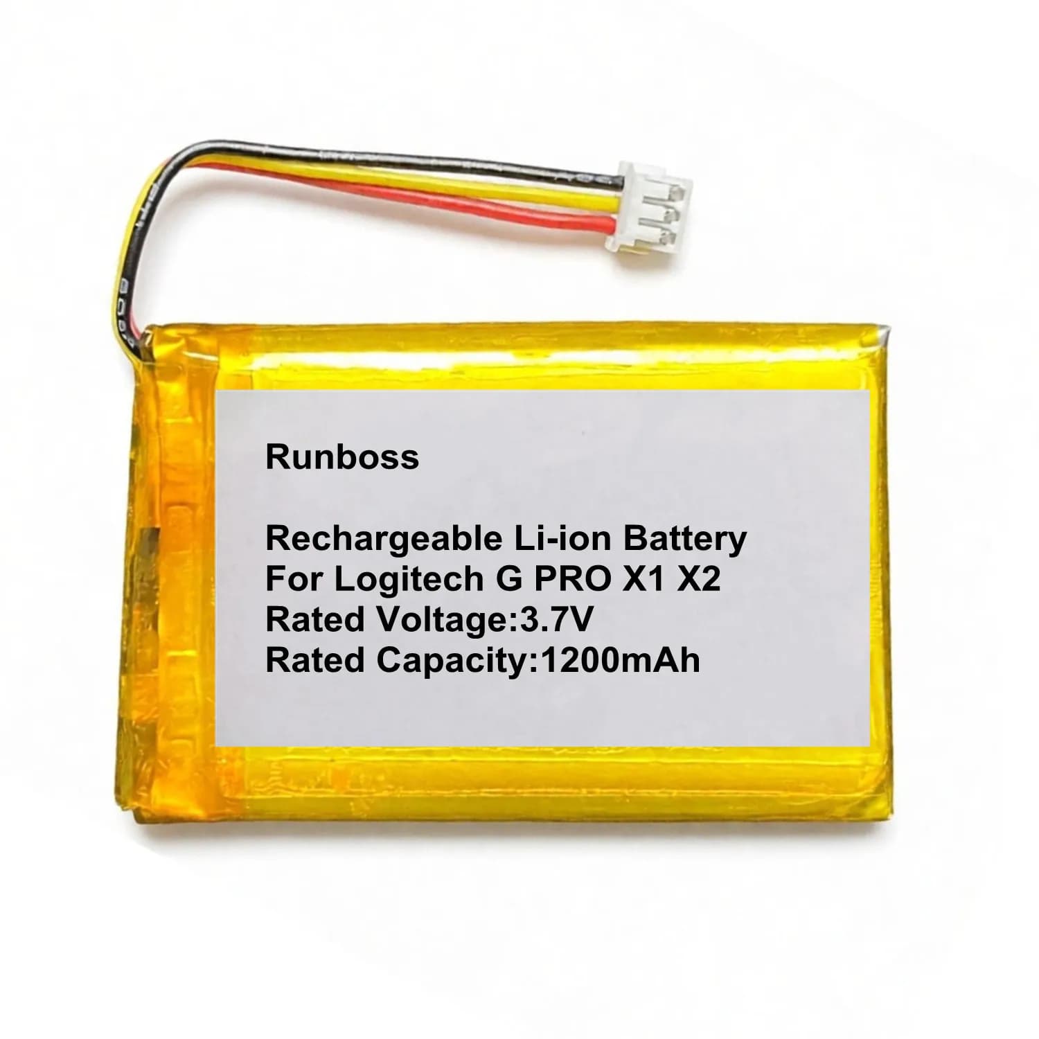 1200mAh 3.7V Wireless Headset Battery For Logitech G Pro X1 X2 Gaming Headphones