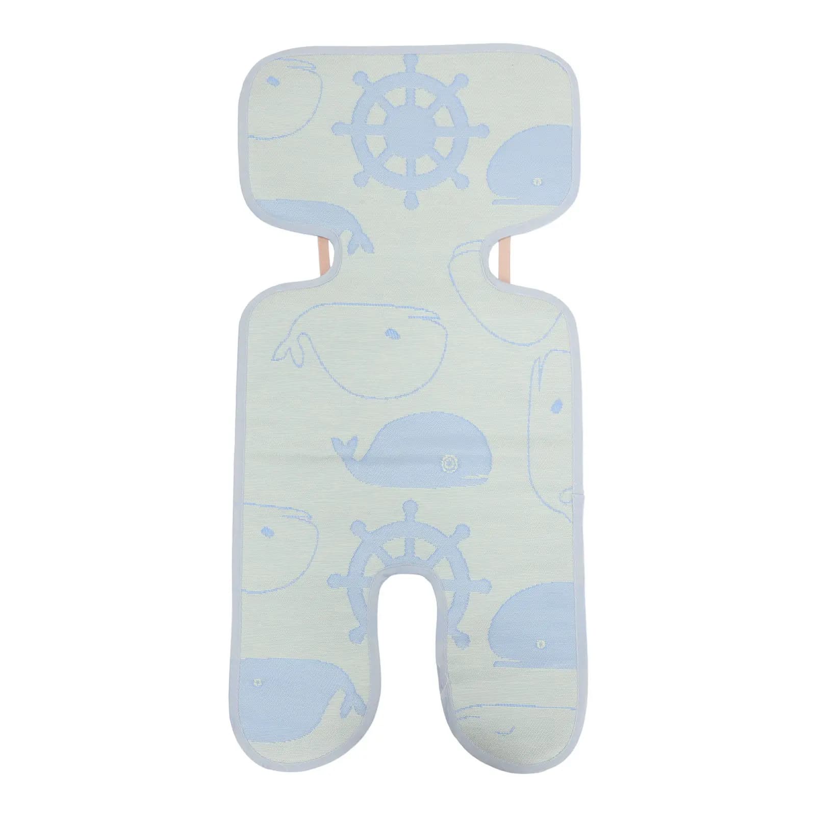1Pcs Baby Stroller Cooling Mat Large Universal Fit Summer Seat Liner Ice Silk Fabric Cooling Pad for Stroller Car Seat