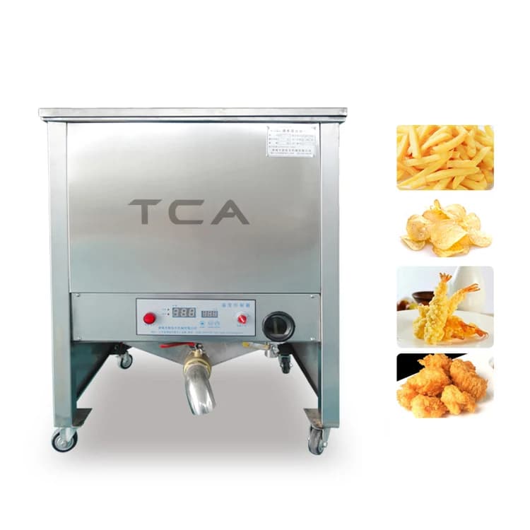 TCA Industrial Industry Chicken Food Fried Mint Cooker Chip Gas Air Potato Fryer Machine