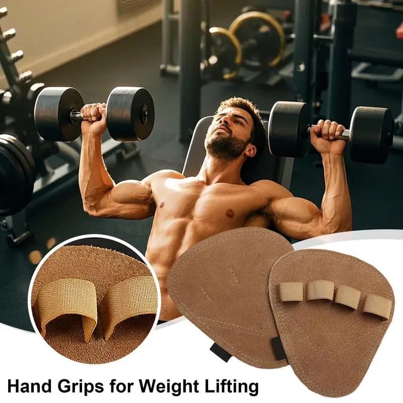 Grip for traction bar Weight grips Strength training Hand protection Anti-slip workout Palm protection equipment