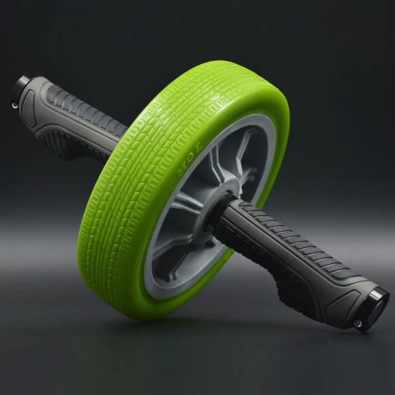 Silent Single Wheel Ab Rollers Portable Fitness Abdominal Trainer Core Muscle Workout Compression Training Exercise Equipment
