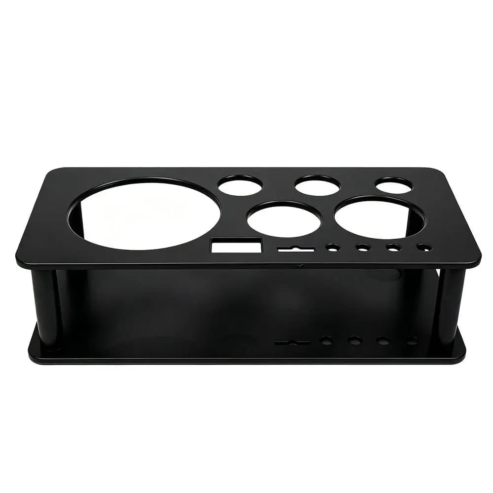 Space Saving Detachable Tool Holder Durable Odorless Cocktail Shaker Stand Black Bartender Kits Storage Stand Wedding