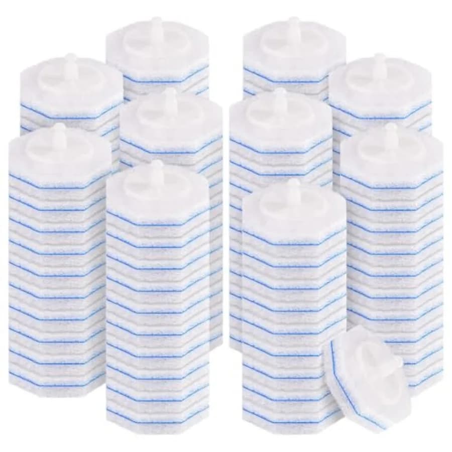 Ricariche per Spazzola WC Compatibili con Clorox, Ricambi Monouso per Spazzola WC Compatibili con Clorox per Pulizia del Bagno