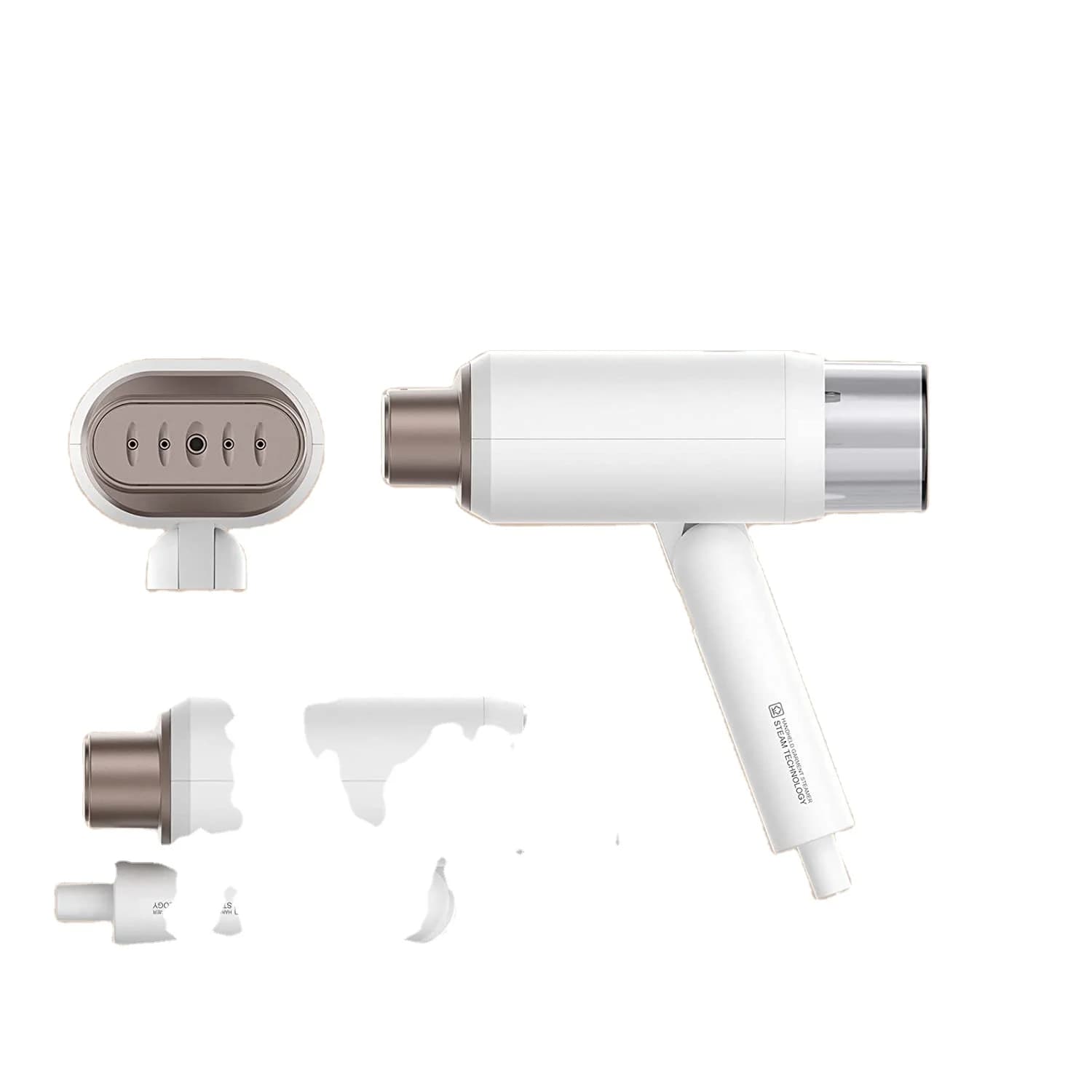 Handheld Garment Steamer Horizontal and Vertical Steaming Dry Ironing for Clothes Foldable Fabric Wrinkle Remover