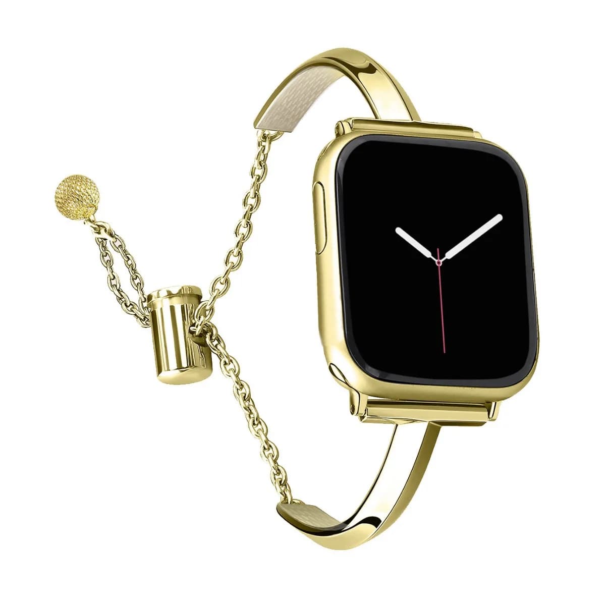 Bracciale in metallo acciaio inossidabile Link per cinturino Apple Watch serie 8/7/6/10/9 40mm 41mm 38mm 42mm 44mm 45mm 46mm cinturino