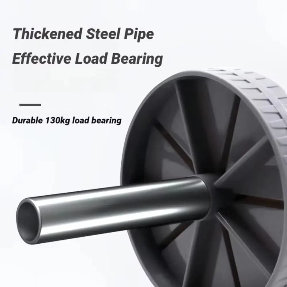 Abdominal Training Roller with Strong Load, No Noise, Single Wheel, AB Roller, Anti-slip Thick Abdominal Exercise Wheel, Home Gym