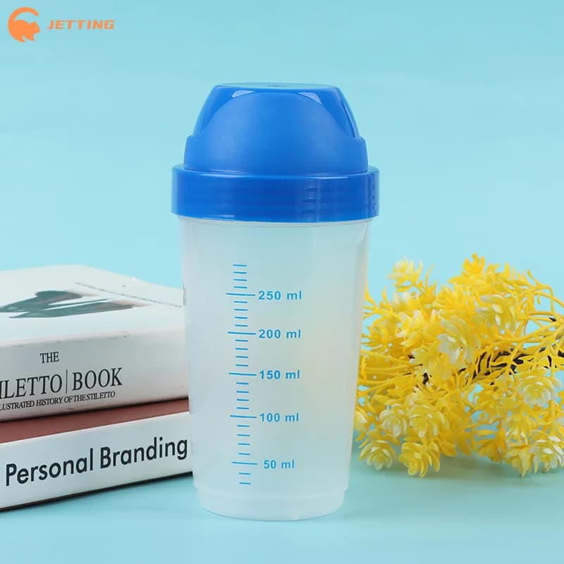 (New) 1 Piece 300ml Shaker Bottle for Blends and Proteins in Powder, Mixing Bottle
