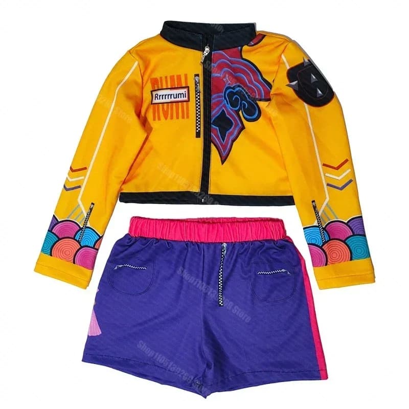 Costume per Giochi di Ruolo 2026 Stampato in 3D, Set Classico Colorato per Spettacoli Teatrali per Bambini, Feste e Festival