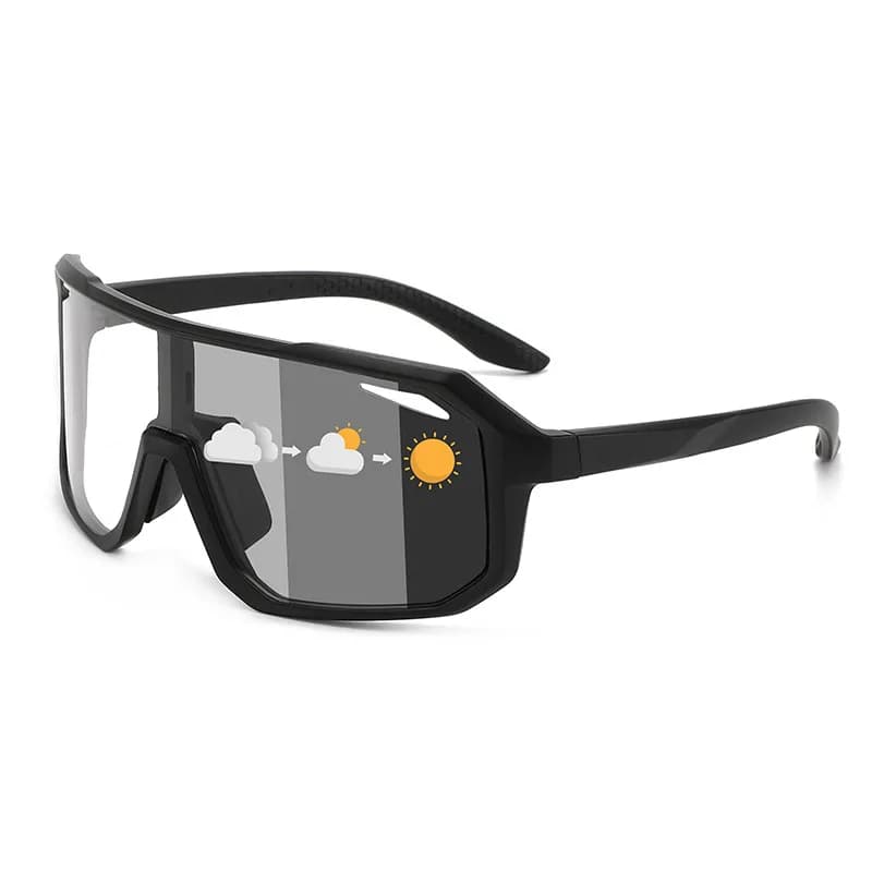 Men's sports sunglasses Cycling Cycling Sunglasses Discolored Sunglasses Outdoor sports Running glasses