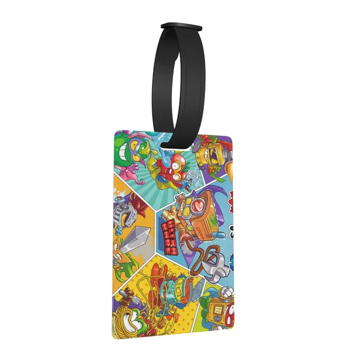 Superthings Etichette per bagagli Accessori per valigie Moda da viaggio Etichetta per imbarco per bagagli Porta etichette ID Nome Indirizzo