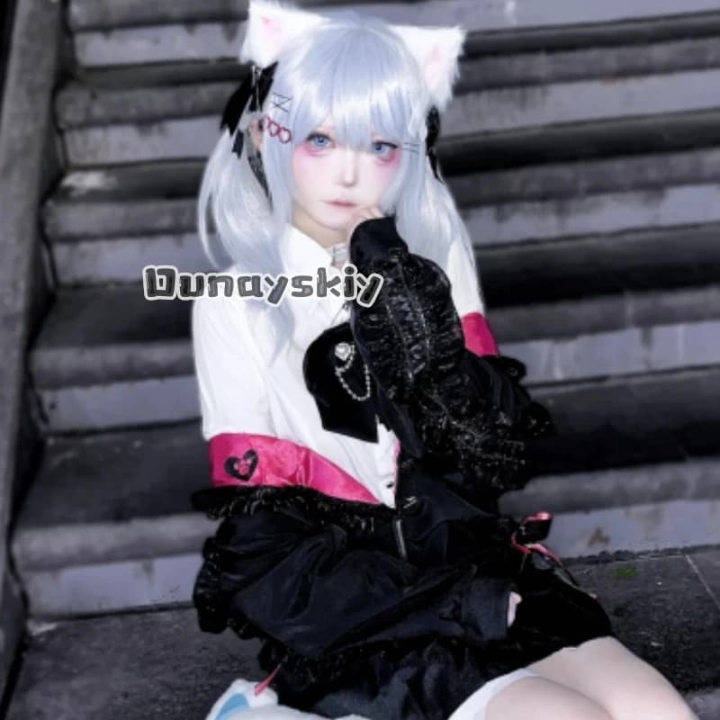 Yoisaki Kanade Cosplay Costume for Halloween Christmas Role Playing Party Comic Exhibition Game PJSK Skirt Women Dress Party