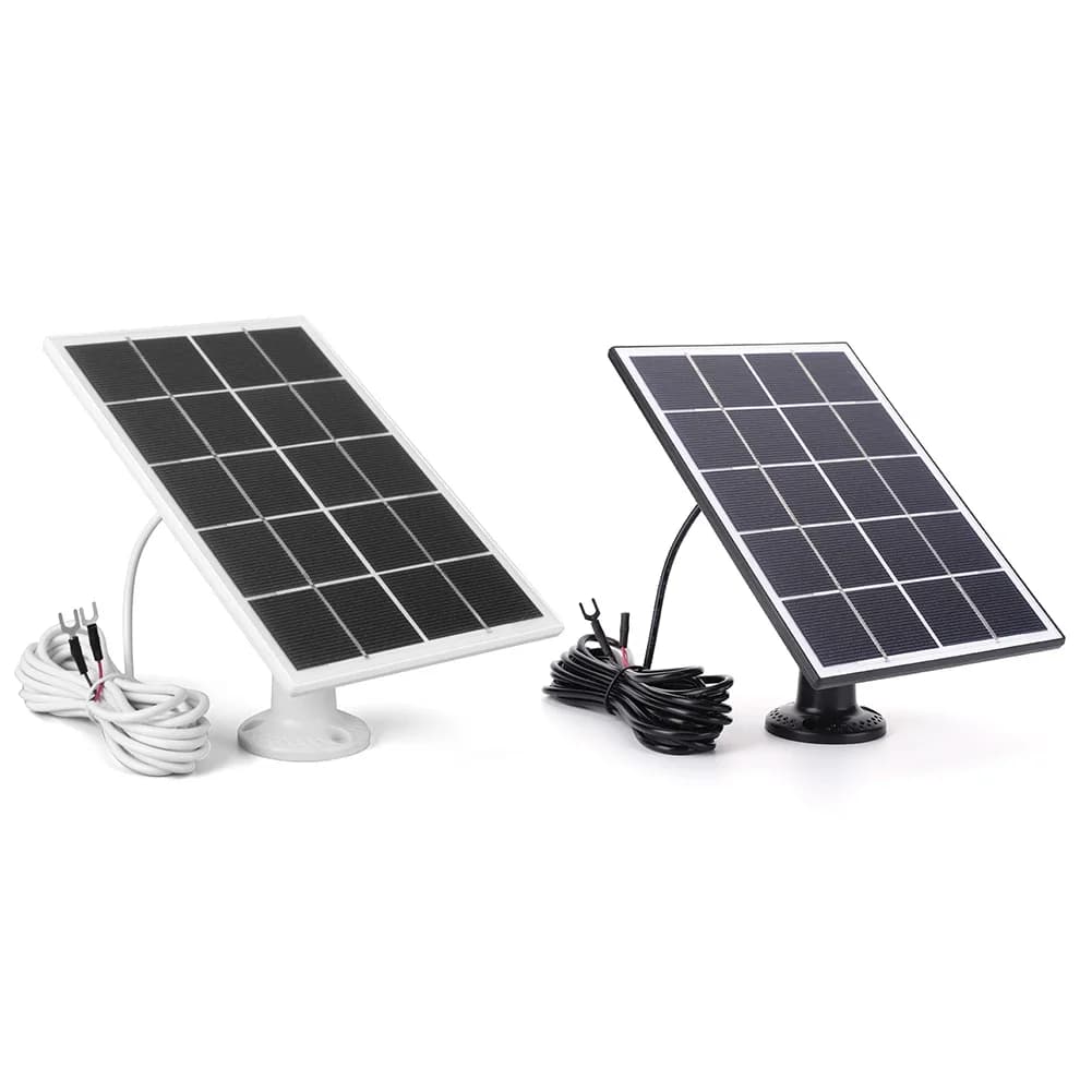 Caricatore solare da 20 W Kit pannello solare impermeabile IP65 Cavo di ricarica da 9,8 piedi Pannello di ricarica solare per campanello video ad anello 4/3/3 Plus/2