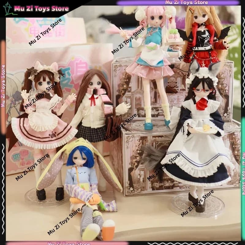 In Stock Oioi Studio Transform Into Electrical Street Bjd Blind Box Special 1/6 Movable Joint Doll Toy Figurative Gift Mystery