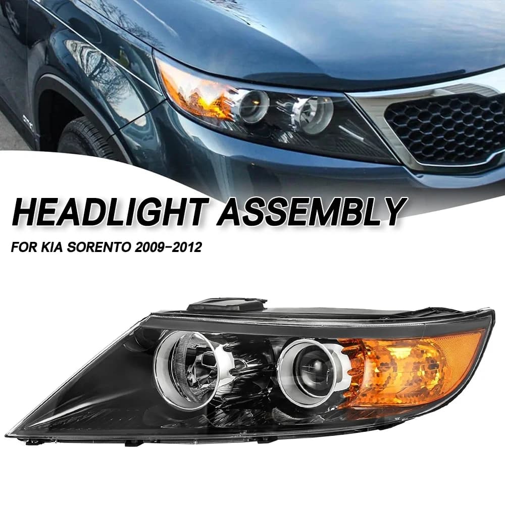 Per Kia Sorento 2009 2010 2011 2012 Paraurti Anteriore Testa Luce Faro di Guida Faro Indicatore di Direzione Luce