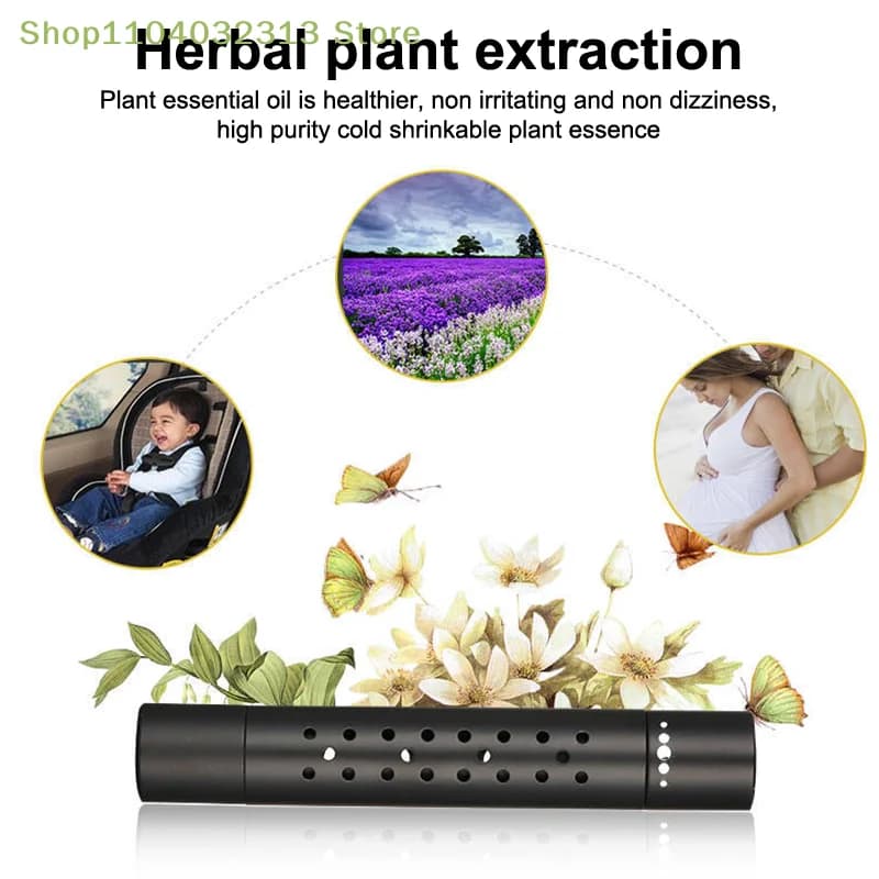 5 pcs Car Charging Sticks NEW Auto Fragrance Deodorant Odor Aromatherapy Shoe Clip Perfume Accessories
