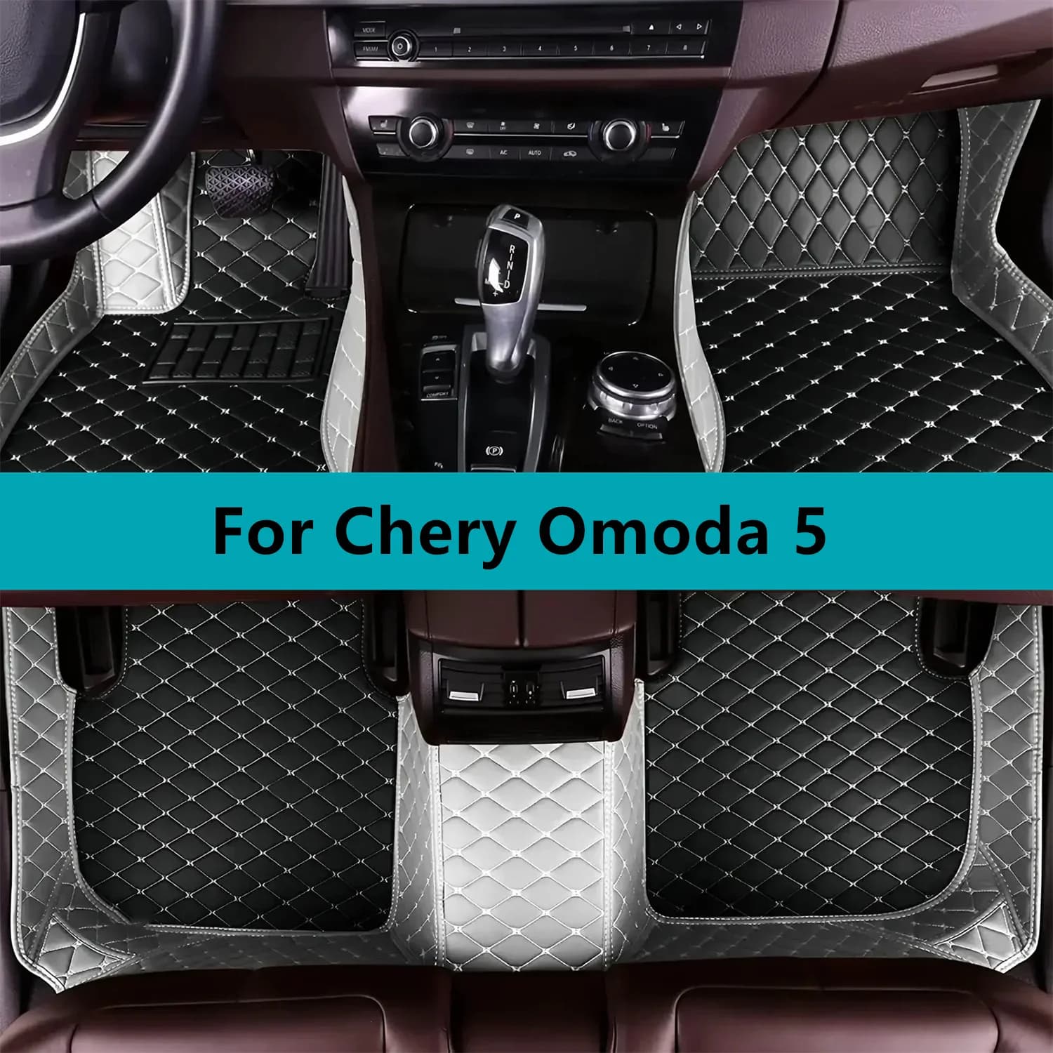 Leather Waterproof Car Floor Mats For Chery Omoda 5 2022 2023 2024 2025 2026 2027 Car Floor Mats Interior Accessories