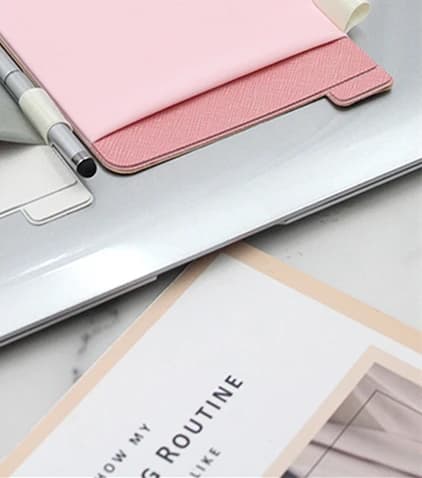 Sticker Wallet Pouch External Adhesive Laptop Back Mouse Sleeve Digital Hard Drive Carrying Case Storage Cover Bag Pocket