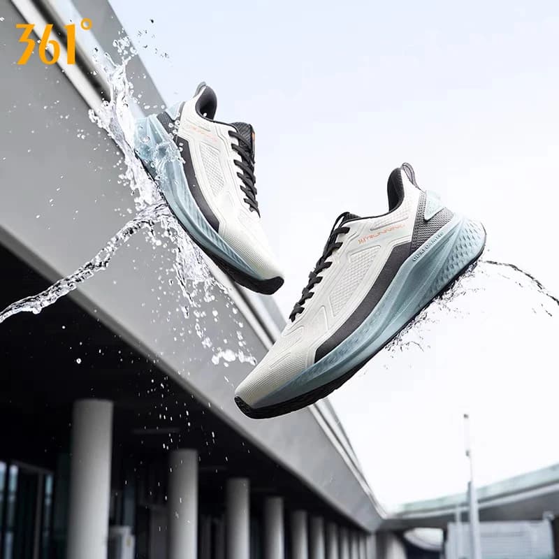Scarpe da corsa da uomo 361 Degrees Wingblade Rainblock, idrorepellenti, comode, antispruzzo, antiscivolo, sneakers da uomo 672532231