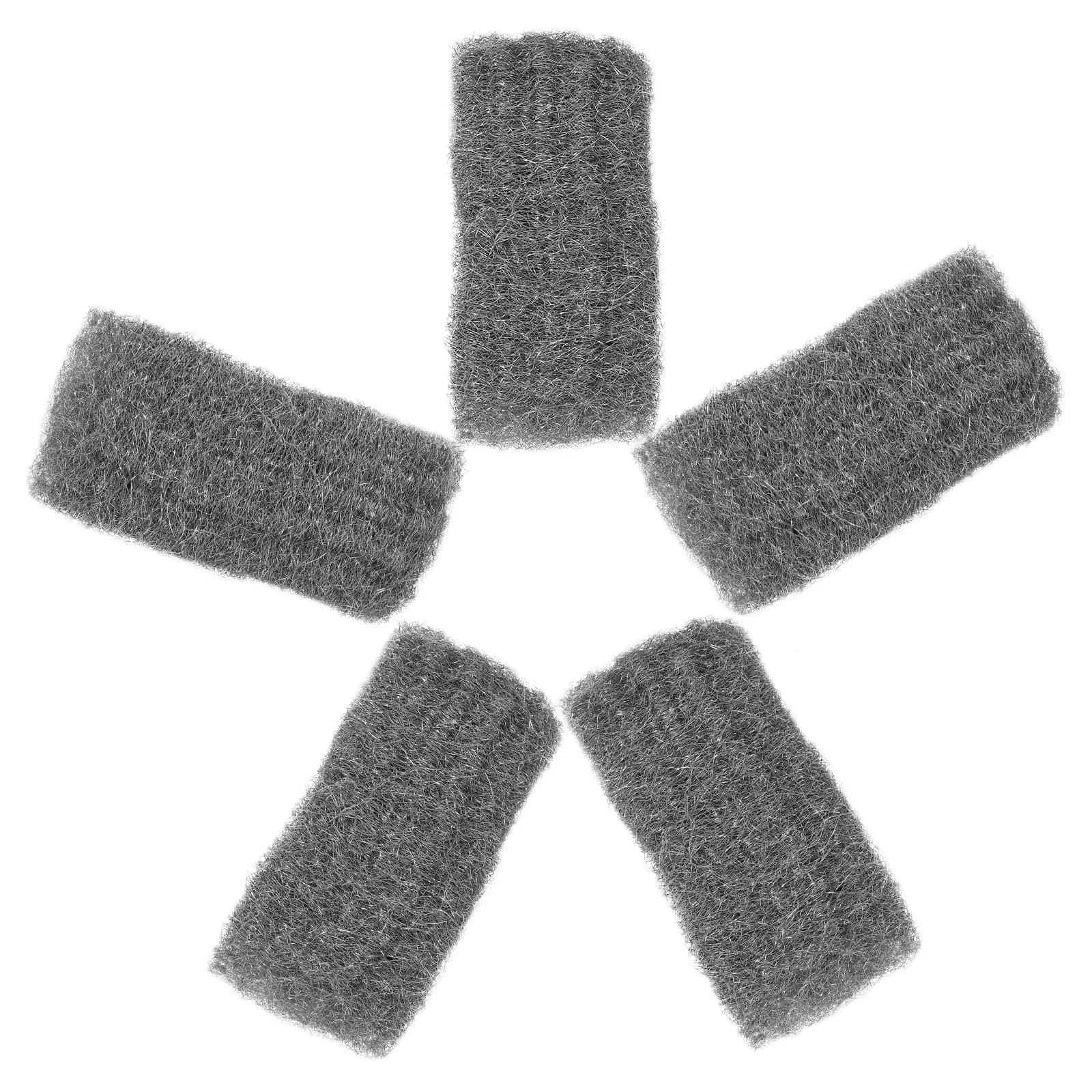Set da 5 Pezzi per la Pulizia del Bastone da Biliardo: Filo per la Pulizia, Lucidatore, Panno Lucidante Grigio Scuro, Strumento Modellatore Punta, Ricambi