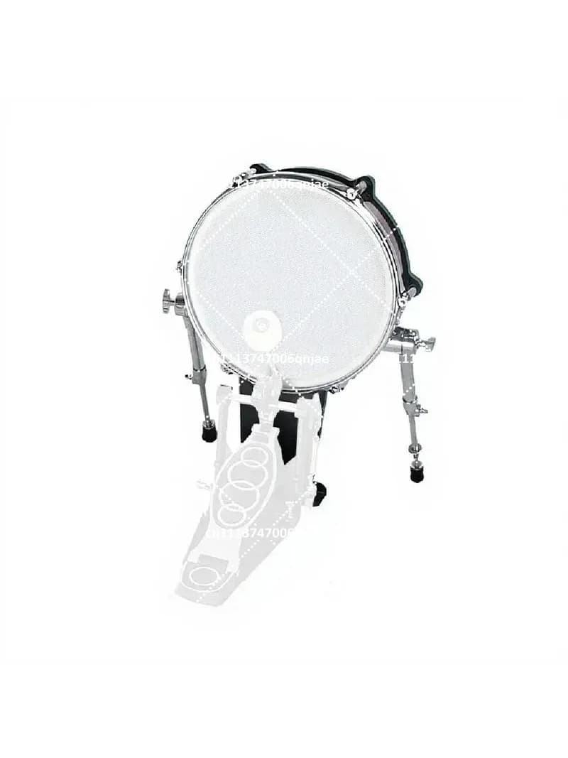 Wooden 12x4 Inch Kick Pad Drum Pad for Electronic Drum Set Replacement Parts