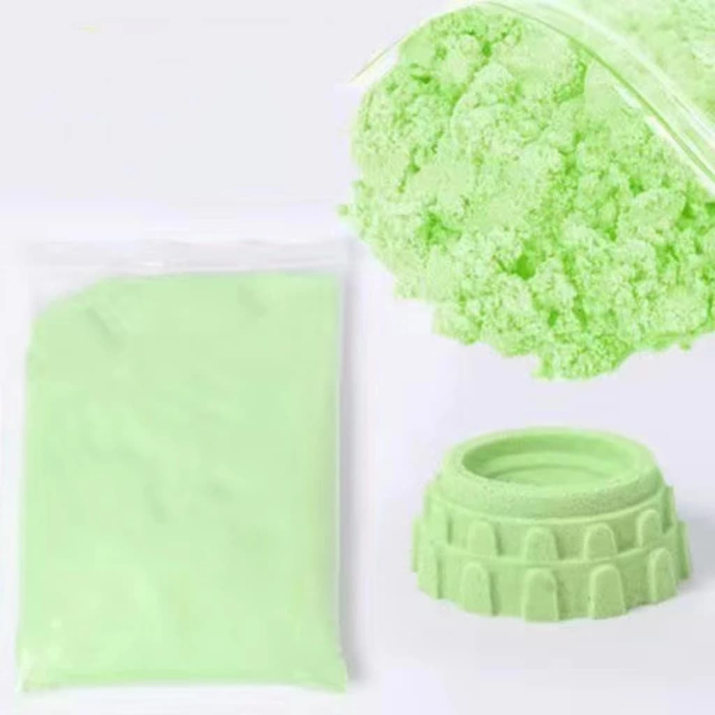 500 g/lotto Sabbia educativa Incredibile gioco magico per interni fai da te Sabbia Giocattolo per bambini Marte Spazio Sabbia 8 colori disponibili vendita calda