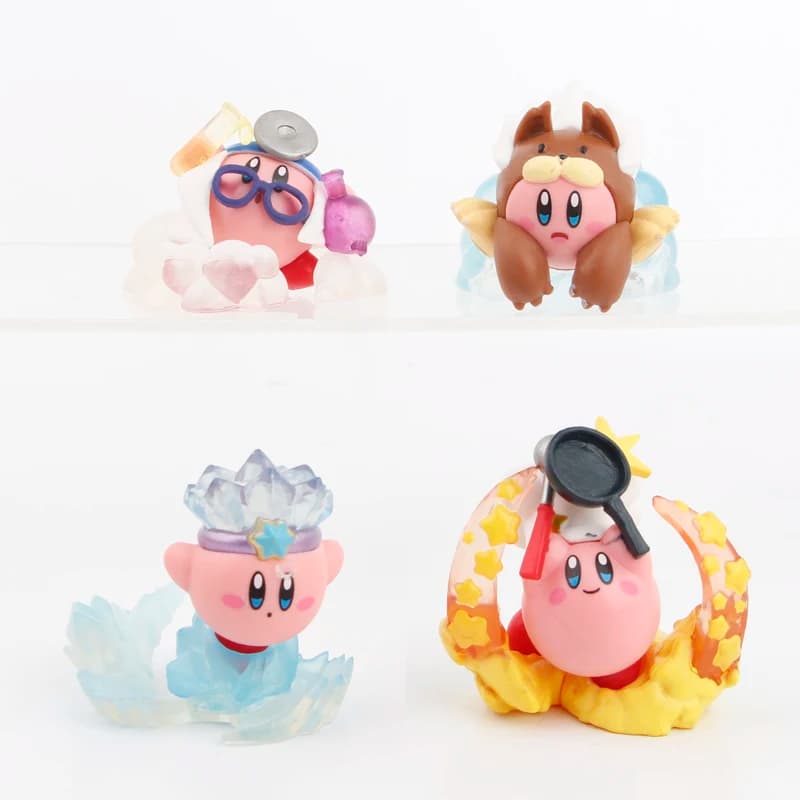 Set di 4 Decorazioni per Torte, Giocattoli in Vinile a Forma di Personaggi