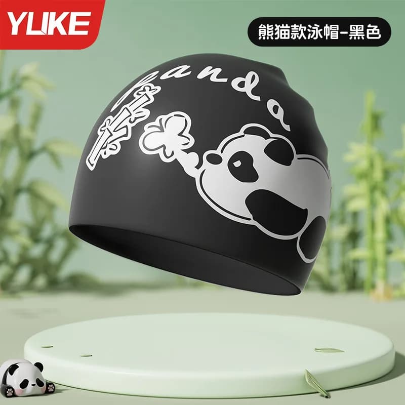 Adult Silicone Waterproof Swimwear Woman Professional Swimwear Ear Protection Long Hair