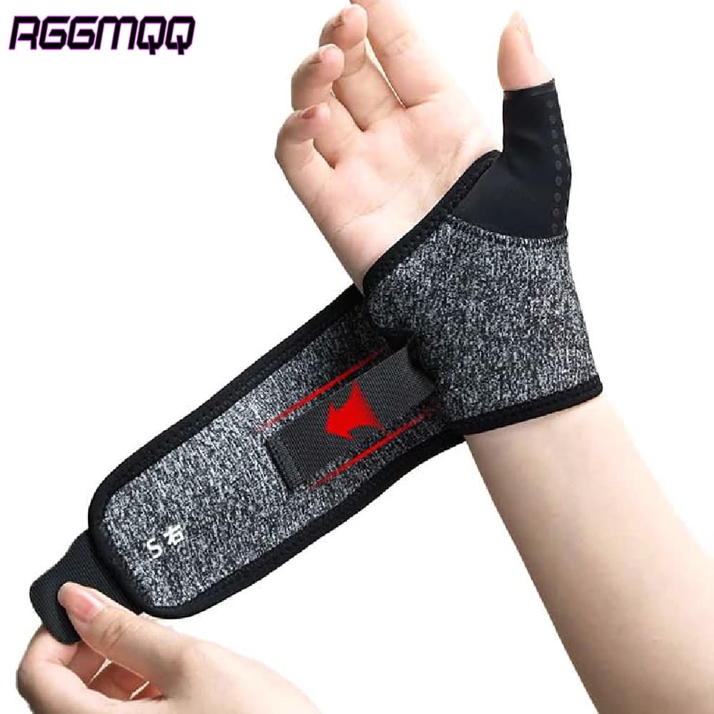 1PCS Wrist Brace with Soft Thumb for Mild Carpal Tunnel - Compression Hand Brace for Women,Wrist Support Strap for Sports Work