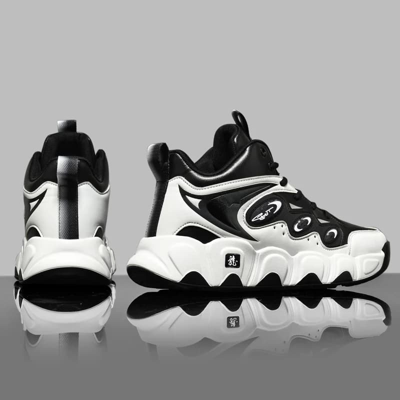 Men winter boots Hot sneakers in waterproof non-slip plush - Winter Slippers Men's tennis boots