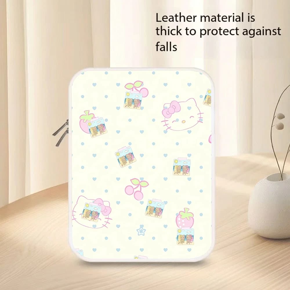 Custodia per Laptop Antiurto da 10, 11, 12, 13, 14, 15 Pollici con Design Cartoon Carino di Cinnamon, Hello Kitty e Kuromi, Borsa per Tablet e Custodia per MacBook
