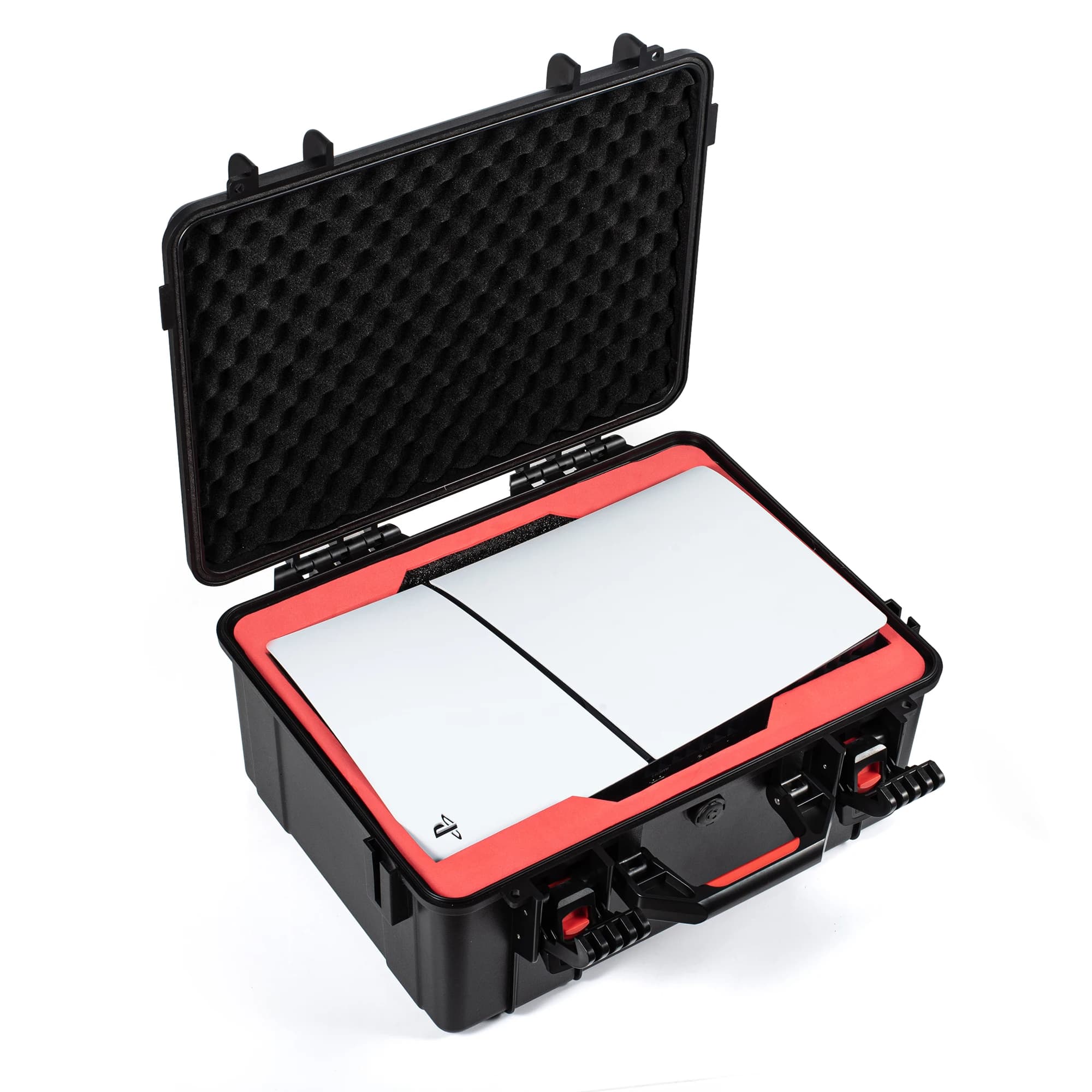 Custodia impermeabile da viaggio Deluxe Hard Shell per Sony PS5 accessori per Console Slim Playstation 5 custodia per il trasporto di pezzi di ricambio Slim