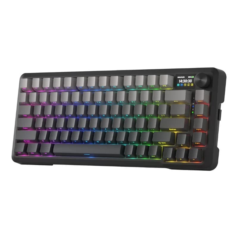 Tastiera da Gaming Wireless Redragon K724 PRO con Socket RGB Hot-Swap South-Facing, Keycaps PBT Sfumati