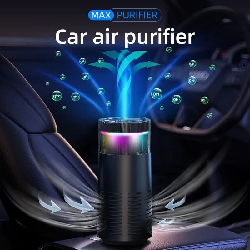 Mini Auto Diffusore Purificatore Fragranza Essenziale Aroma Aria Aromaterapia Umidificatore Deodorante Profumo Olio Montato Ionizzatore Generatore