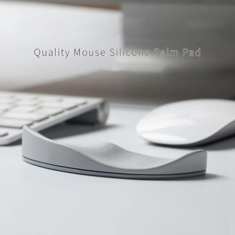 Silicone Mouse Poggias Soft Mat Palm Hand Support moving with wrist Durable computer game arm for ergonomic comfort