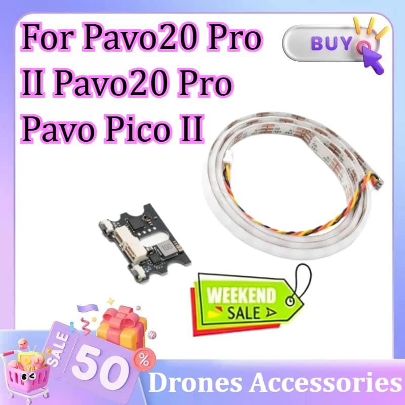 Per BETAFPV Night Flame RGB Barra luminosa a LED per Pavo20 Pro II Pavo20 Pro Pavo Pico II Accessori drone