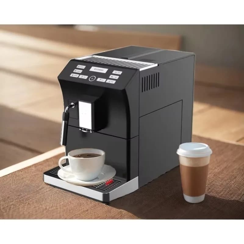 Business Super Automatic Smart Electric Espresso Coffee Making Equipment Machines With Grinder