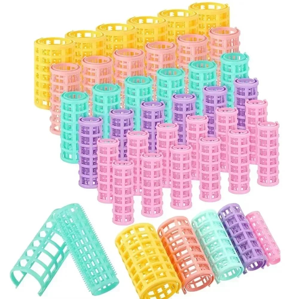 Set of hair curlers without heat plastic without heat rollers Pivot curling tools for permanent root Frangia Curling 14/8/12/10/6 pieces Options