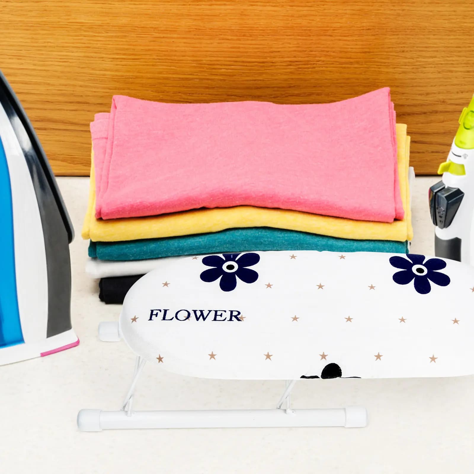 Mini Folding Sleeve Ironing Board Compact Foldable Clothes Ironing Rack Home Accessories Housewarming Gift Home Supplies