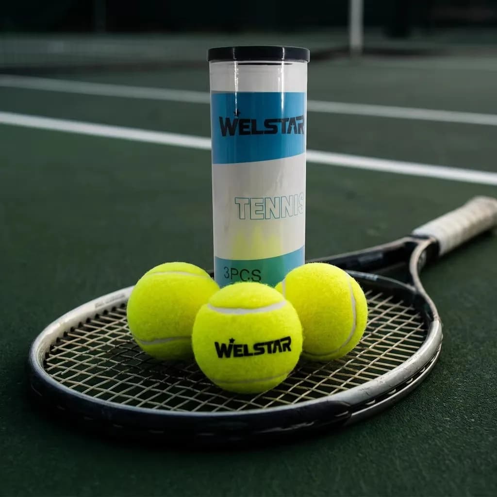 Wholesale 45% Wool 55% Nylon Tennis Balls Natural Rubber Durable Sports Training Entertainment
