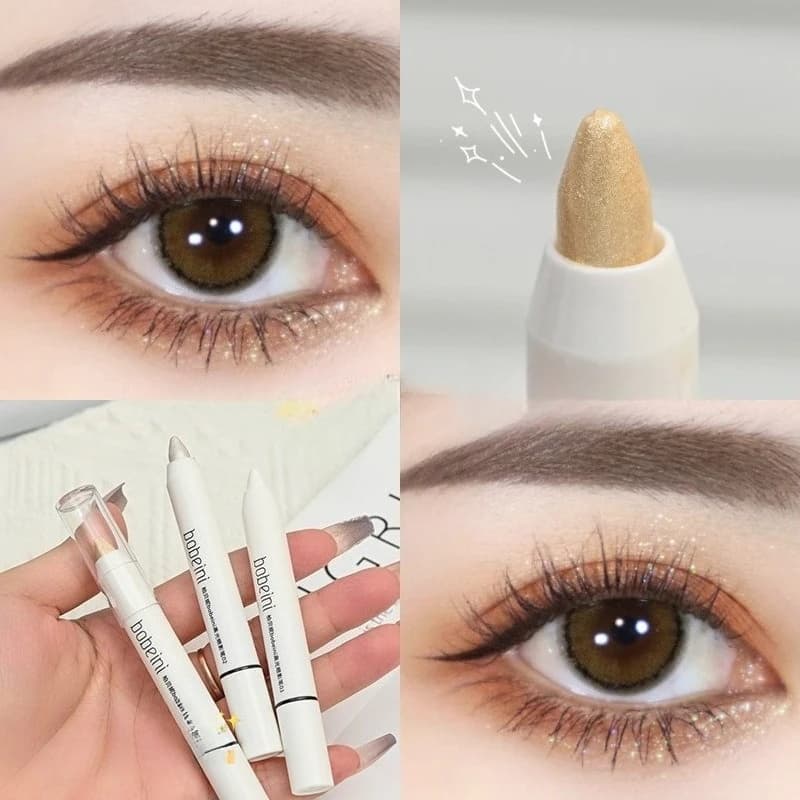 Evidenziatore per Aegyo Sal Formula impermeabile Pearl Shimmer Finitura naturale Non pieghe per l'illuminazione sotto gli occhi Uso quotidiano
