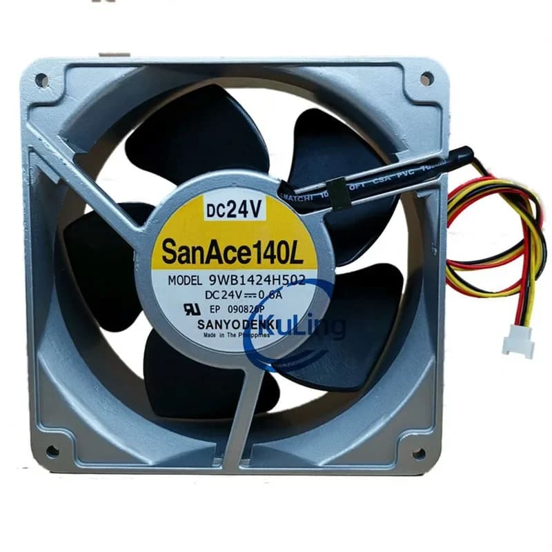 Original Genuine Japanese SANYO 9WB1424H502/503 DC24V 14050 Aluminum Frame Waterproof Fan for SANYO