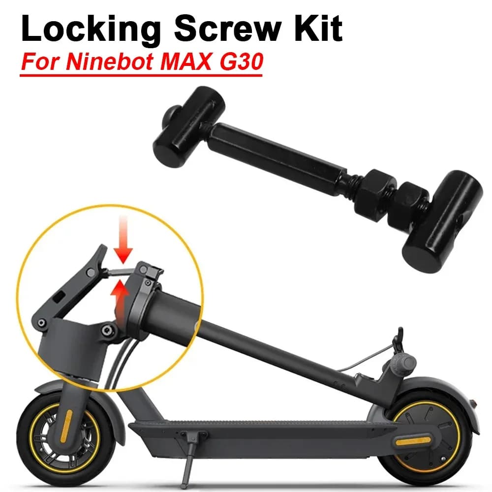 Locking Screw Kit For Ninebot Electric Scooter Max G30 G30D KickScooter Shaft Locking Screw G30Lite Replacement Part