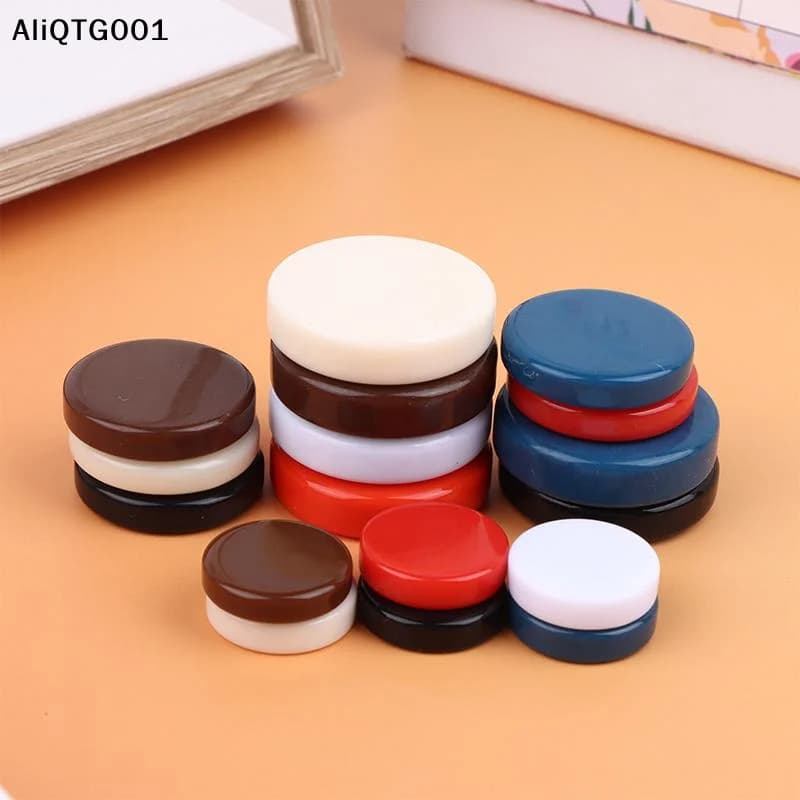 Set di 15 Pezzi per Backgammon 20/27/32MM, Dama in Plastica Multicolore, Accessori per Giochi di Scacchi e Dama